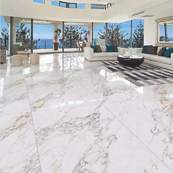 large slab tile interior living room